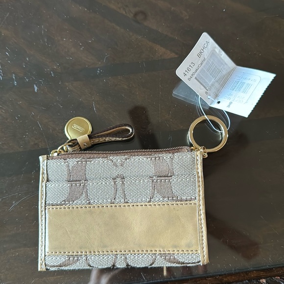 Coach keychain coin purse. Never used - Picture 1 of 3